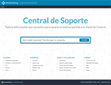 Tablet Screenshot of centraldesoporte.com